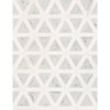 Msi Carrara White Faceted 12 In. X 9.26 In. X 10 Mm Polished Marble Mosaic Floor And Wall Tile, 10PK ZOR-MD-0294